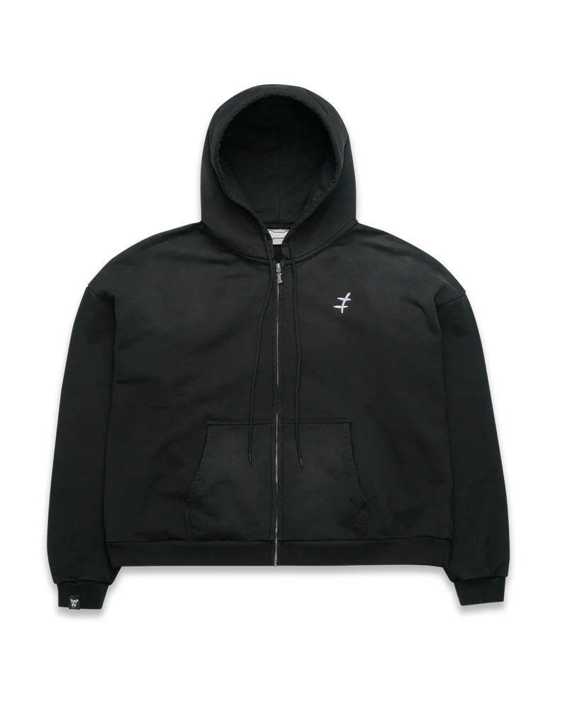 'DOGS' zip-hoodie
